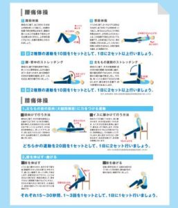 腰痛・膝痛対策になる体操